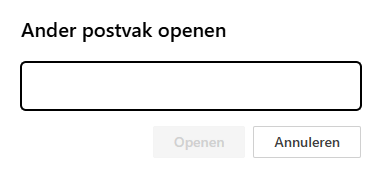 Automatische antwoorden op een gedeelde mailbox