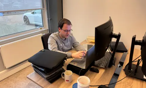 Van leidingen naar code: Jordy over zijn eerste weken bij DigiState